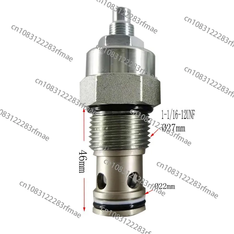 Гидравлический дроссель LNV-12 Двухходовой глобус LF-12 Регулировка потока Резьбовой