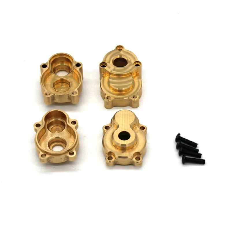 

For YK4102 4103 4082 RC Climbing Remote Control Car Metal Upgrade Replacement Spare Parts Brass Counterweight Rear Wheel Seat