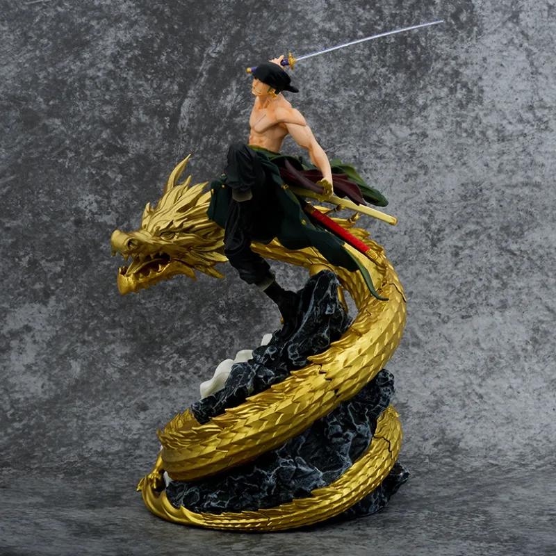 

One Piece 35cm Top Decisive Battle 7 World War Dragon Hunt Sauron Figure Comic Exhibition Collection Model Ornament PVC Toy Doll