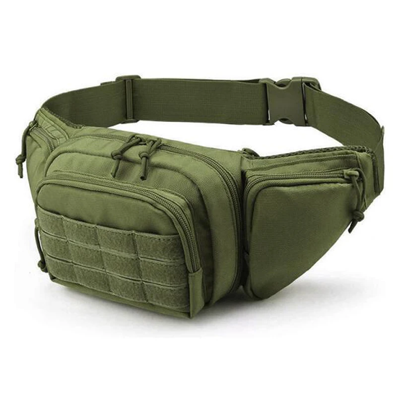 

Molle System Tactical Gun Waist Bag Military Hunting Pistol Holster Bag Multifunctional Outdoor Hiking Sport Belt Bag