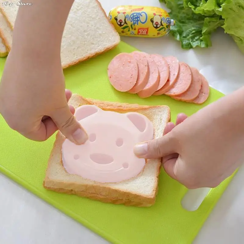 

1 шт. форма для сэндвичей форма в форме медведя для хлеба устройство для тиснения торта печенья резак для печенья инструменты для выпечки кондитерских изделий