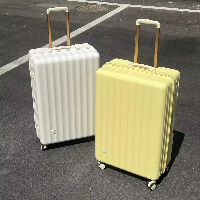 

inch Cabin Rolling Luggage password Travel Suitcase on silent universal Wheels zipper student Hand luggage PC travel G1050-1054