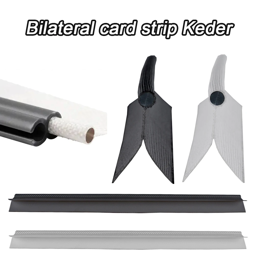 Тент Рельсовые Трубы 6 мм Двойной Клапан Серый ПВХ Core Keder 1 м Караван Авто