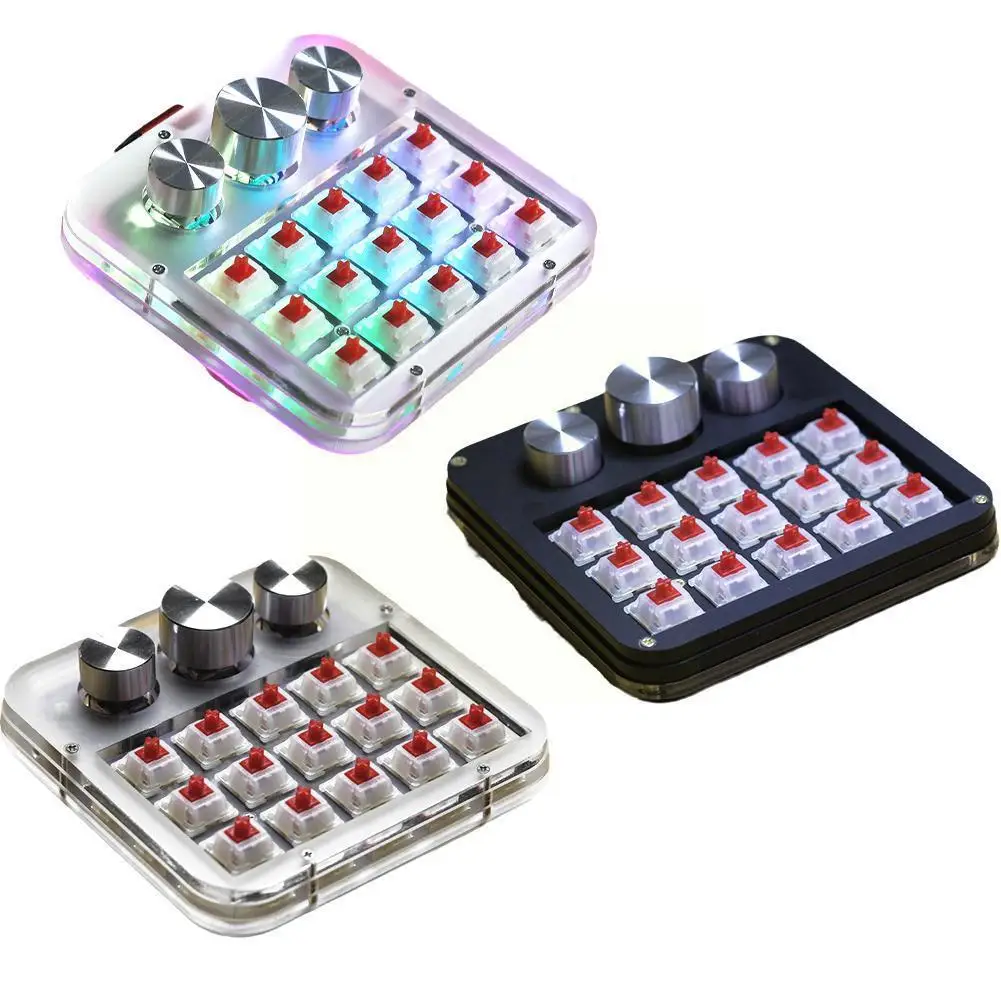 

Ручка для платы 15 3-ручная Механическая плата Hot Swap, дизайнерская подставка для одной руки для Da Vinci / Macropad No Ca S1i6