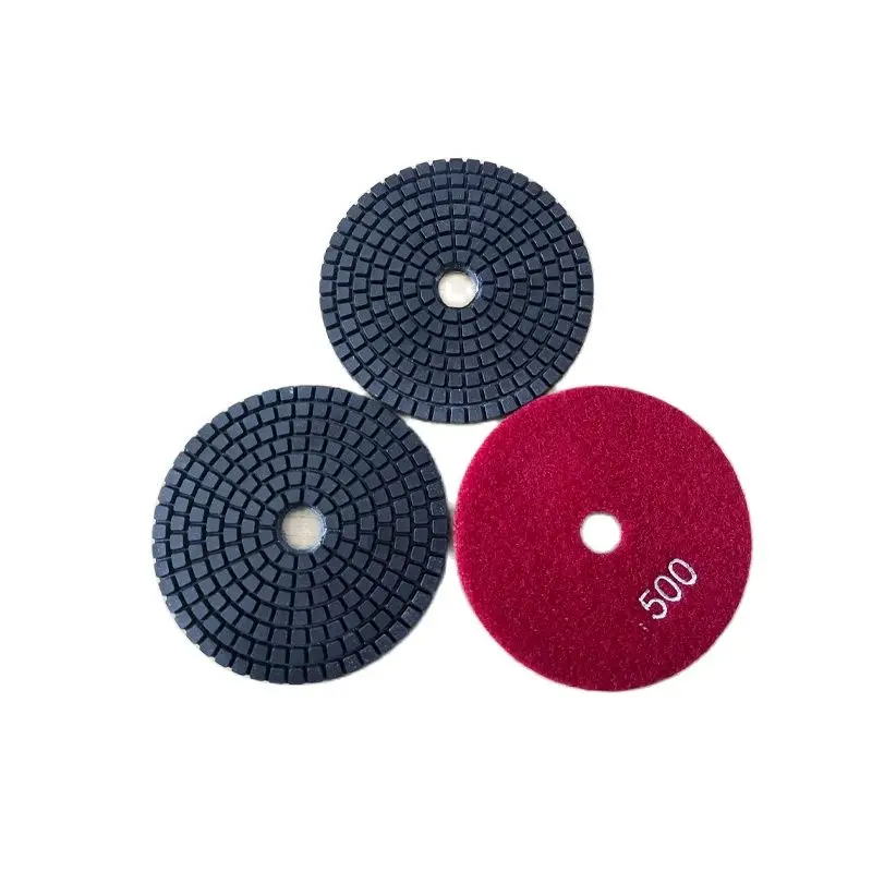 7Pcs/Set 4Inch 100mm Wet Polishing Pads For Marble Granite Stone Floor Polish Cleaning Diamond Tools