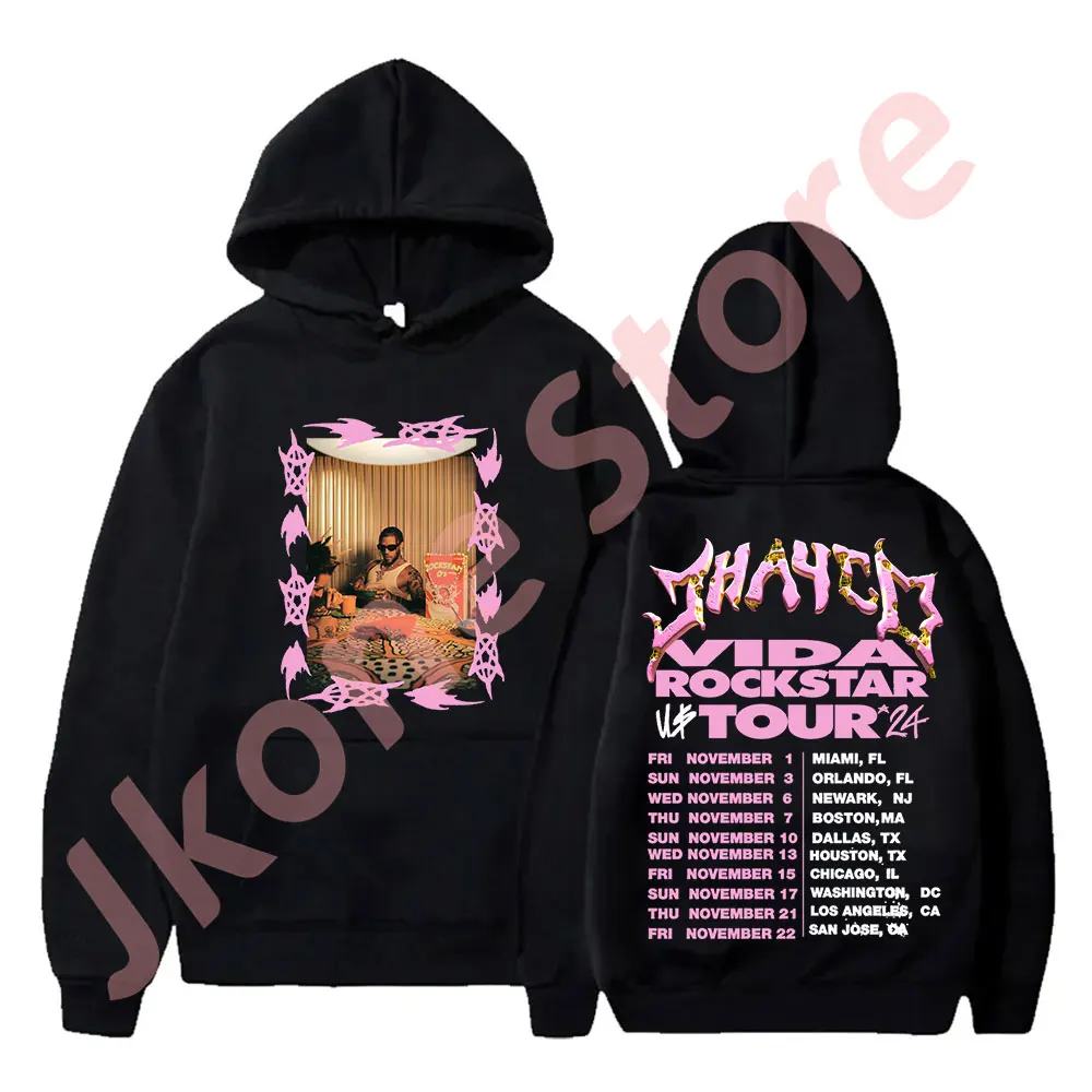 Jhayco Vida Star Tour Merch толстовки для косплея женщин и мужчин модные повседневные в стиле