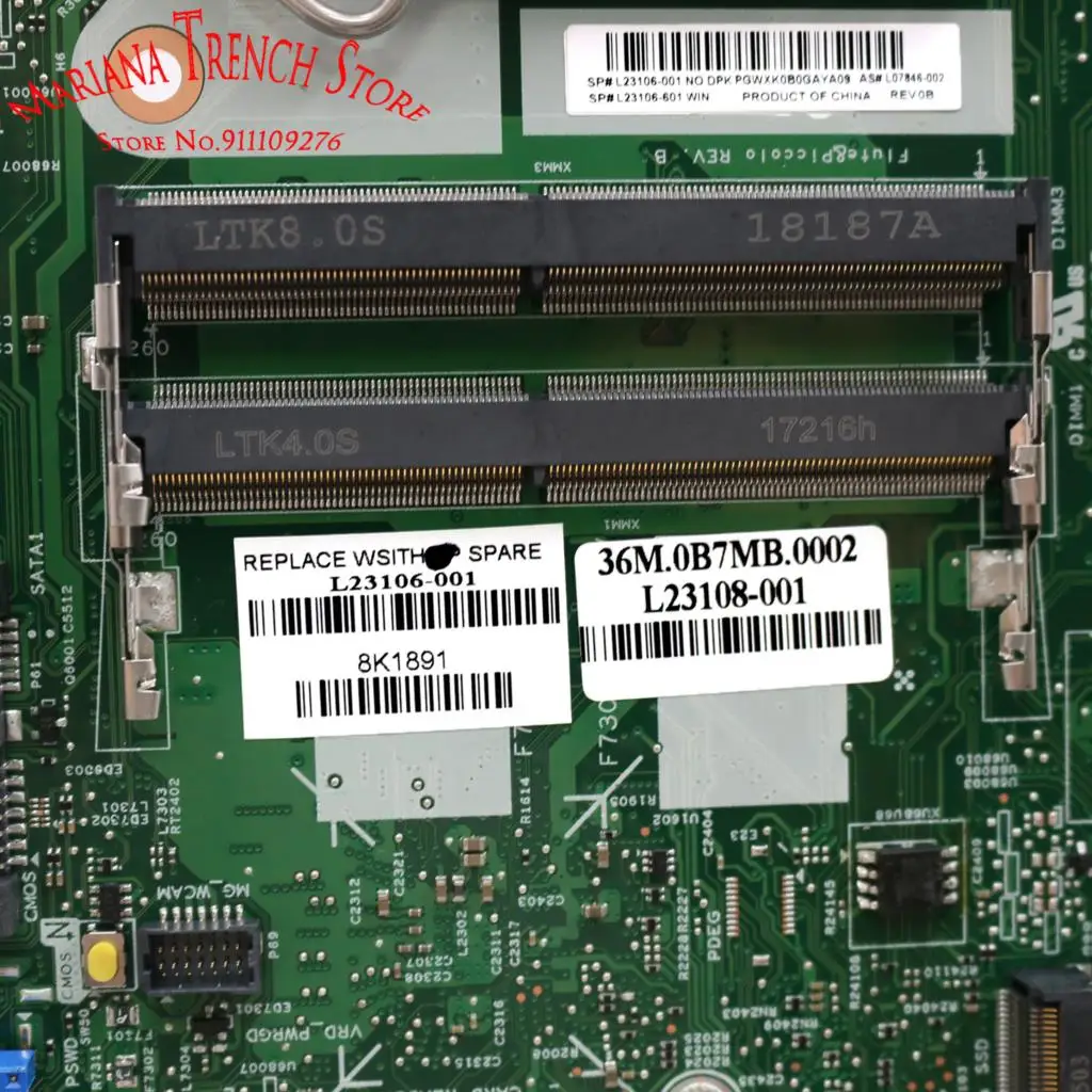 Материнская плата для настольных ПК AIO HP 440 600 ProOne G4 Zhan 66 60 Pro G1 L23106-001 17564-2