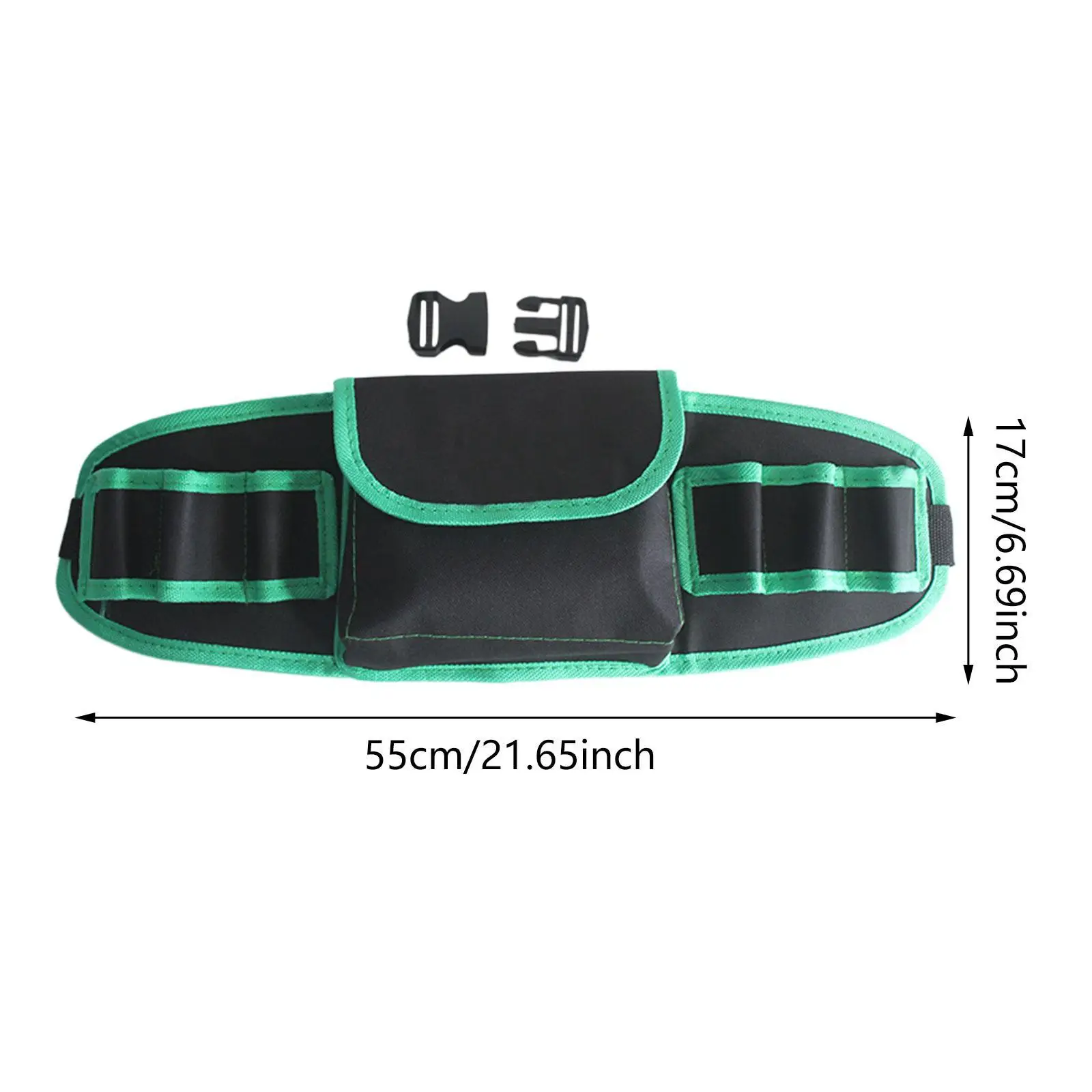 Ремень для инструментов сумка с несколькими карманами регулируемая из ткани