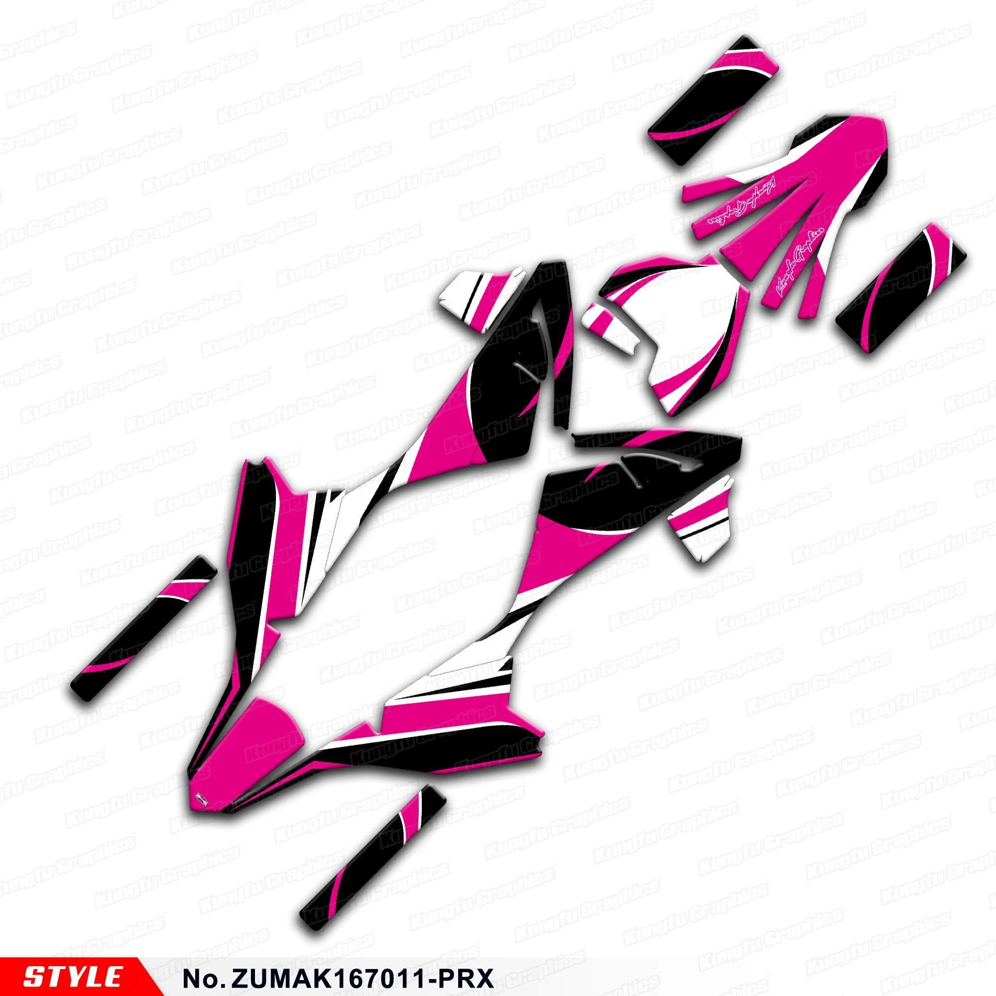 Графический комплект JY RACING Wrap Design для ZUUMAV K1 50 60 70 детский мини-велосипед