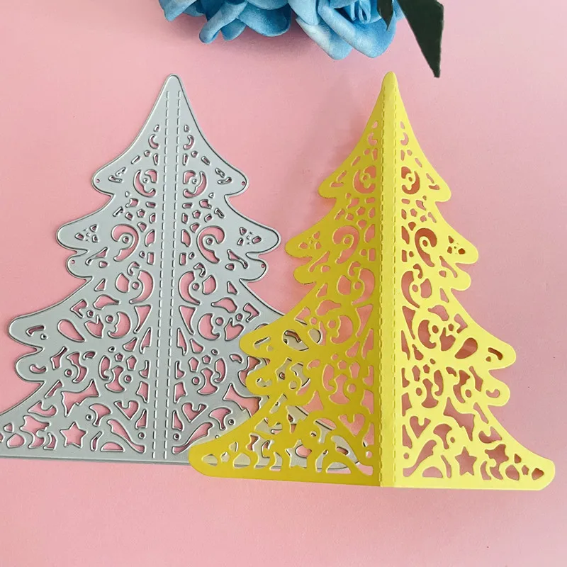 3D украшение в виде рождественской елки штампованные металлические штампы для