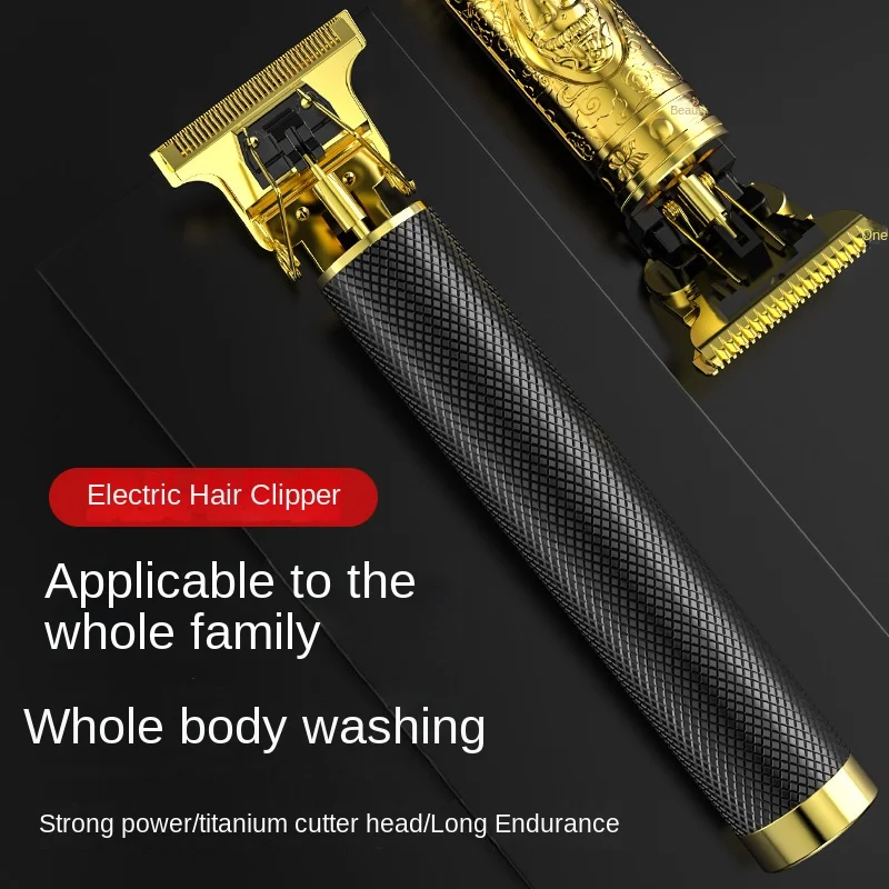 

Винтажная машинка для стрижки волос T9, Беспроводная Машинка для стрижки волос, машинка для стрижки бороды, Мужская машинка для стрижки волос с интерфейсом USB