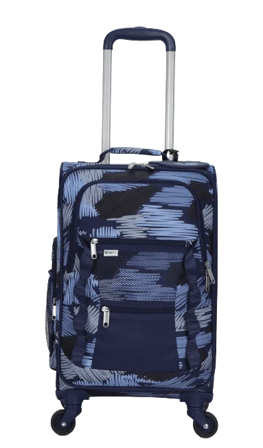 

SET, ULTRA-LIGHTWEIGHT AND DURABLE Ultra-Lightweight, Durable PC SO FLY Softside Luggage Set with Packing Cube and Tag - Perfec