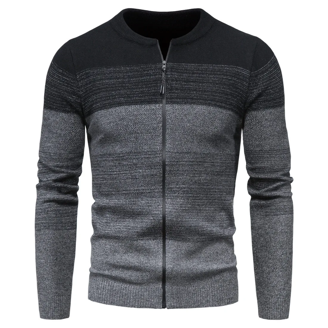 New Sweaters Men Cardigan Hooded Slim Fit Jumpers Knitting Thick Warm Winter Korean Style Casual Clothing Men