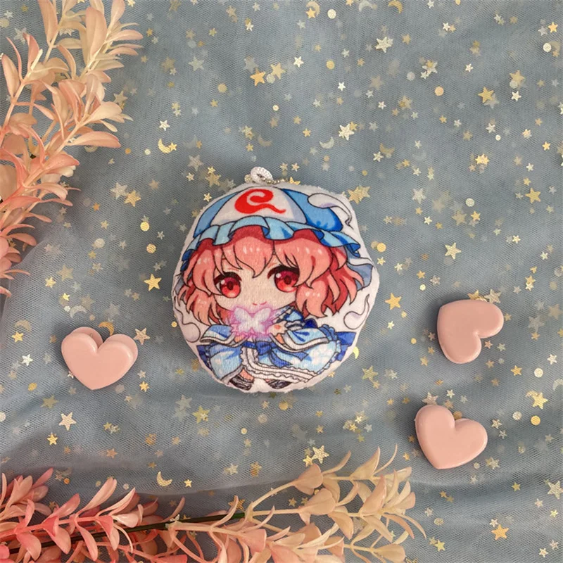 Плюшевая подвеска Проект TouHou 10 см мультяшный брелок для рюкзака мягкий реквизит