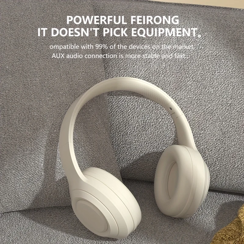 

V5.0 Head-mounted Wireless Automatic Noise Canceling Music Headphones