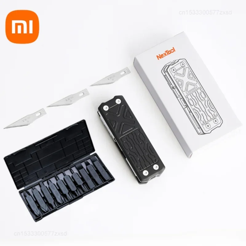 Карманный Мультитул Xiaomi NexTool E1 10 в 1 многофункциональные инструменты для
