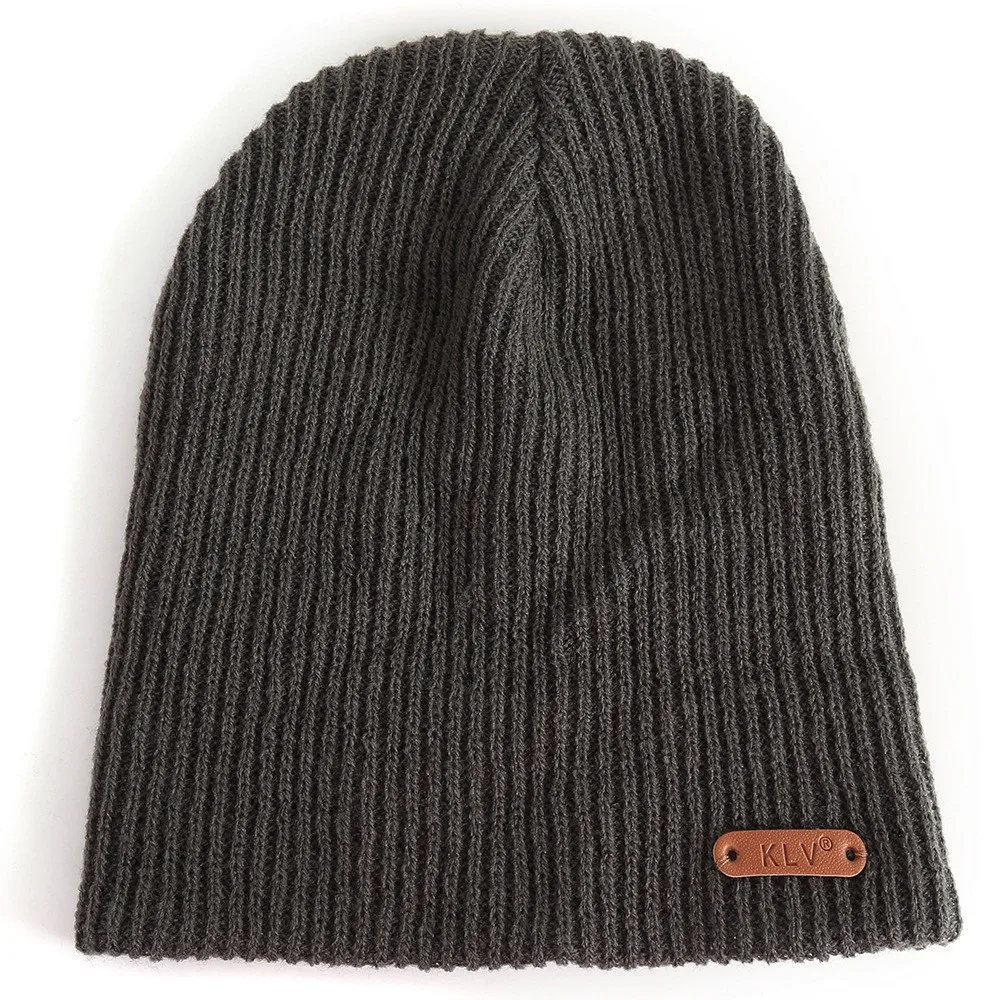 Вязаная шапка женская зимние мужские шапочки облегающие шапки теплая