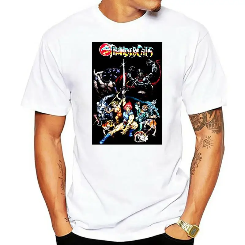 

CARTOON ThunderCats V1 Warner Bros TV SERIES Tops Tee T Shirt (BLACK) All Sizes S-5XL Harajuku Hip Hop T-Shirt