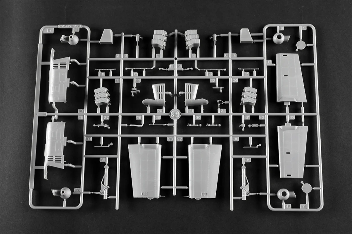 Trumpeter 05114 масштаб 1/35 ранние военные пластиковые сборные модели в масштабе ранней