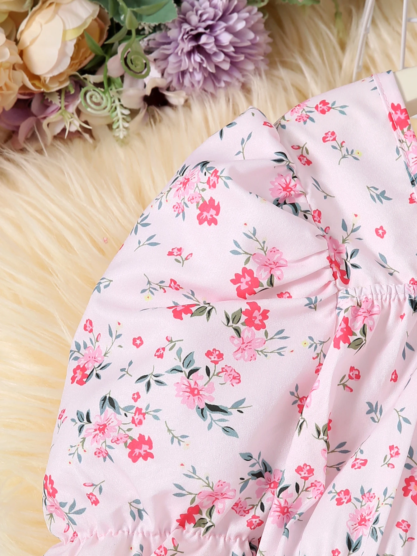 Летнее Платье С Цветочным Принтом Для Девочек