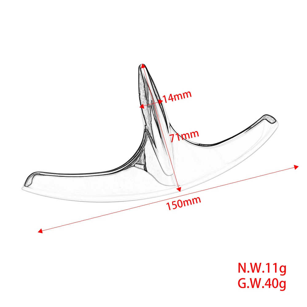 Наконечник обтекателя переднего крыла подходит для Honda Goldwing GL1800 2001-2017 F6B 2014-2017