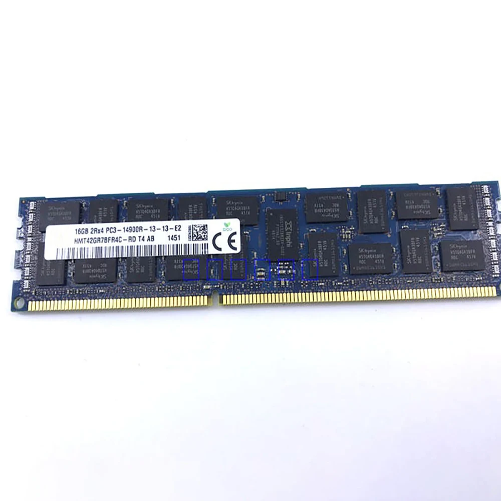 1 шт. для серверной памяти SKhynix 16 ГБ PC3-14900R DDR3 1866 REG HMT42GR7BFR4C-RD