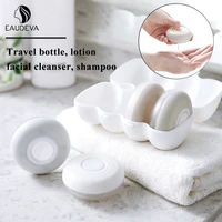 new mini travel refillable sub bottle silicone portable leak proof shower gel lotion facial cleanser shampoo cosmetic container