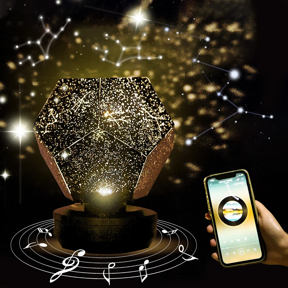 Star Projector Constellation Starry Sky Projector Room Ceiling Galaxy Night Light Children's Birthday Christmas Gift