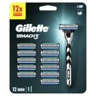 Мужская бритва Gillette Mach3 c 11 сменными кассетами