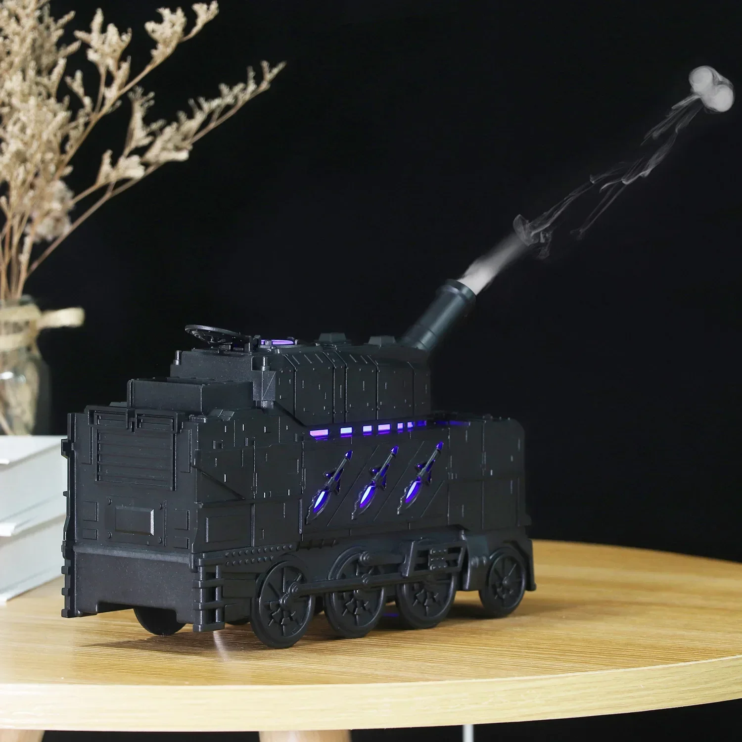 2024 Новый ультразвуковой аппарат для ароматерапии танк вертел круг лампа сто