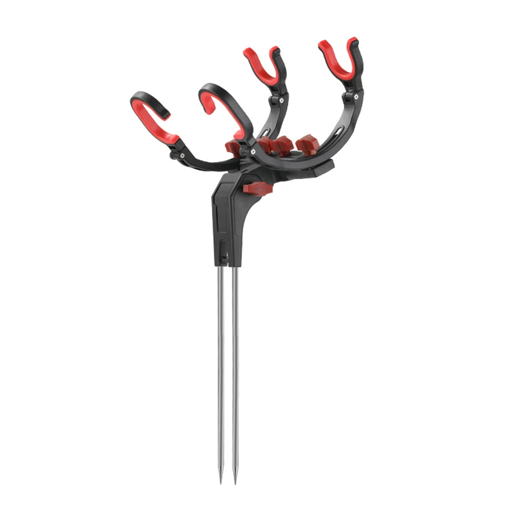

360 Degree Adjustable Rod Rack Fishing Pole Holder Universal Foldable Bracket Sea Lake Stand for Fishing Rod Fishing Accessories
