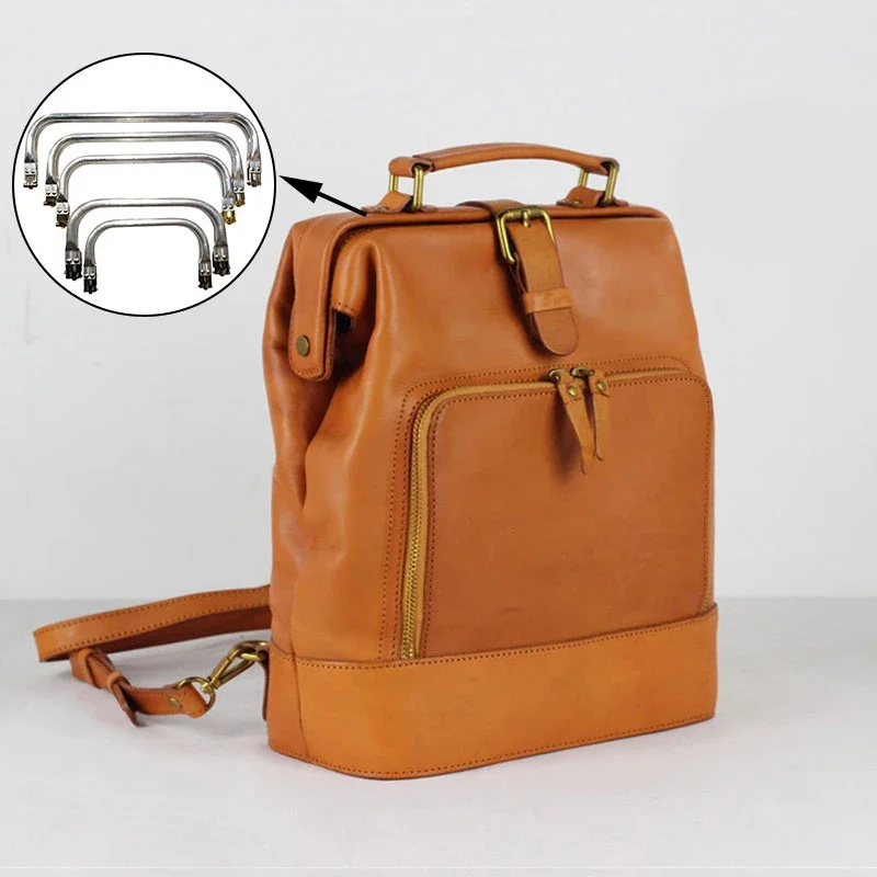 Серебристая металлическая рама для сумок рюкзаков кошельков алюминиевая