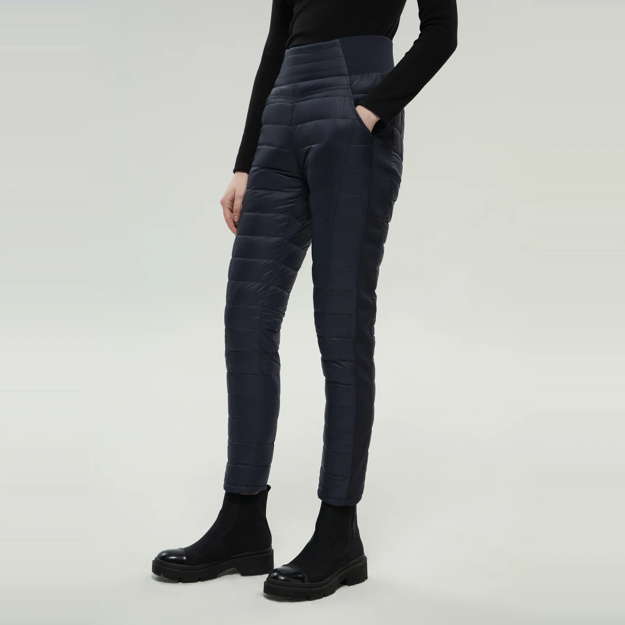 Штаны BOSIDENG с глубоким зимним пухом штаны на утином пуху женская зимняя верхняя