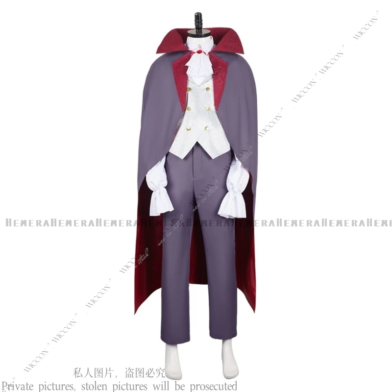 Mithrun Косплей Костюм Парик Аниме Вкусный Cos in Dungeon Вампира Хэллоуин Вечеринка