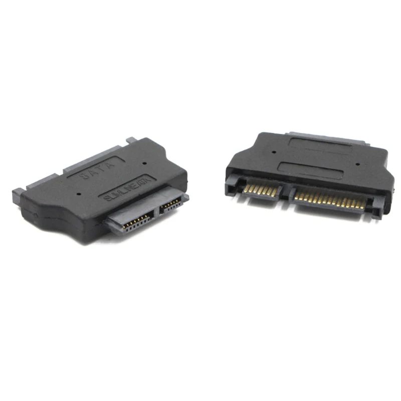 

SATA22Pin to 13Pin Adapter 7+15 SerialATA Male to 7+6 Female Slim Converter