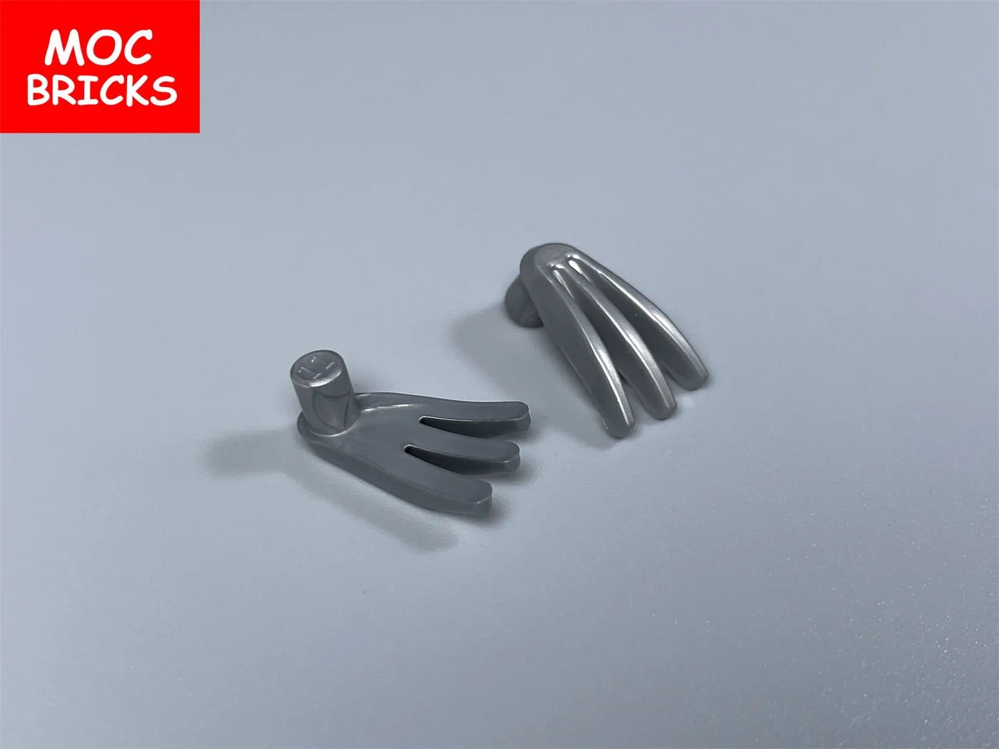 10 штук MOC кирпичи Фигурная часть 10187 Светящийся боевой инструмент когтистого истребителя Игрушка на заказ Учебные строительные блоки подарки для детей.