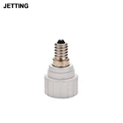 Хит продаж, галогенсветильник Светодиодная лампа с цоколем E14 на GU10, адаптер для лампы, розетка