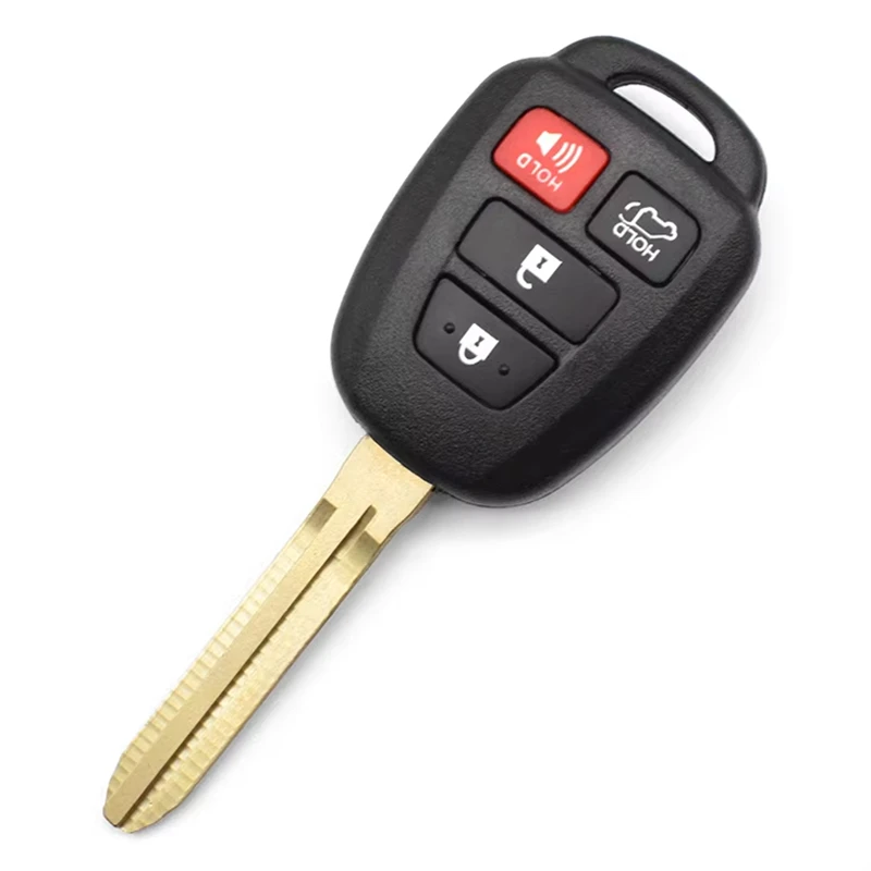 OEM 10 шт. сменный Футляр для ключей 4 кнопочный пульт дистанционного управления Toyota