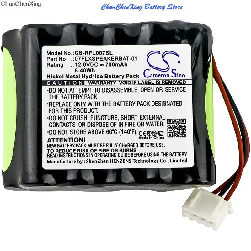 

Аккумулятор Cameron Sino 700 мАч, 07flxspeaker erbat-01 для револьвера FLX