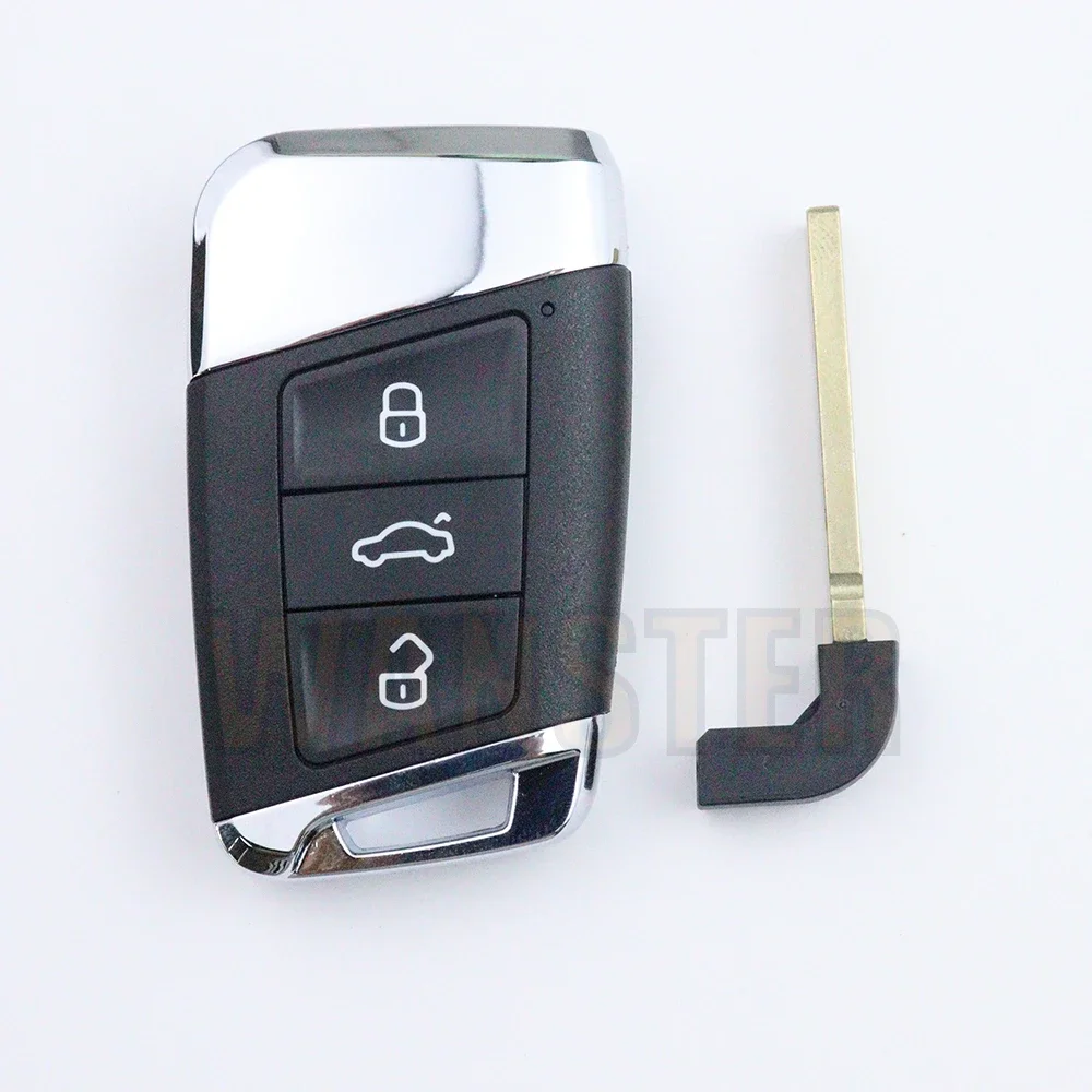 

Чехол для автомобильного ключа Volkswagen/VW/Tiguan/MK2/Magotan/GTE/Passat/B8/CC/для Skoda/Superb/A7 с лезвием