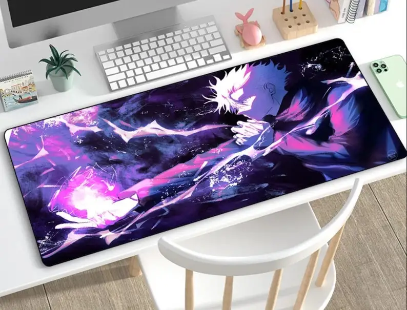 

Anime Jujutsu Kaisen Large Mouse Pad/Gojo Satoru MousePads Computer Gaming Peripheral Accessories Desk Mat/Jujutsu Kaisen