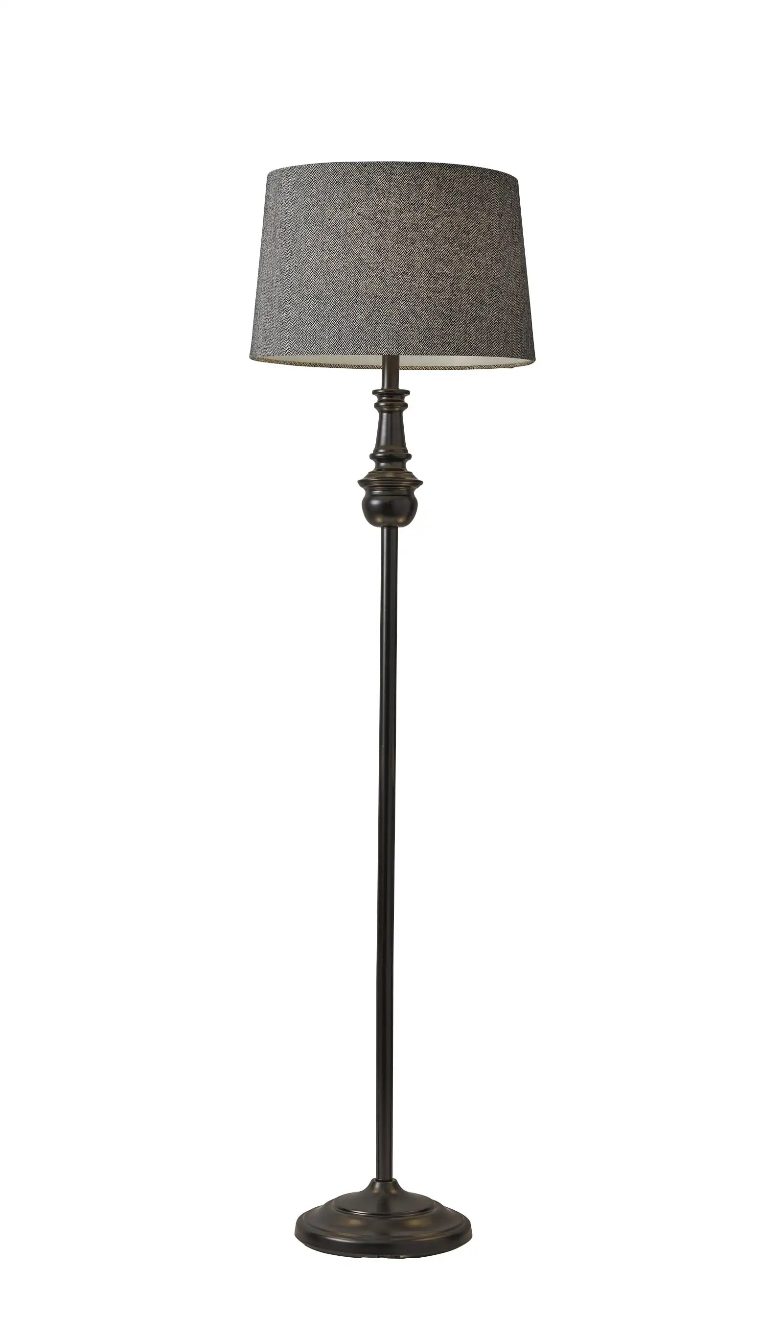 

Simplee Charles Floor Lamp, Black