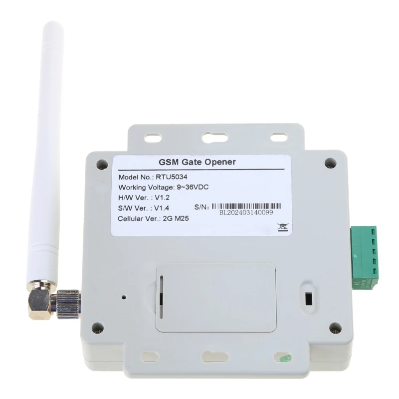 GSM 2G RTU5034 Открыватель ворот гаража пульт дистанционного управления бесплатный