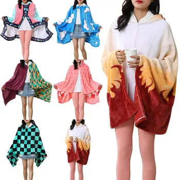 Oversized Hoodie Blanket Giant Warm Soft Flannel Wearable Hooded Bathrobe with Buttons for Girls Women Men Adults Teen Family 1