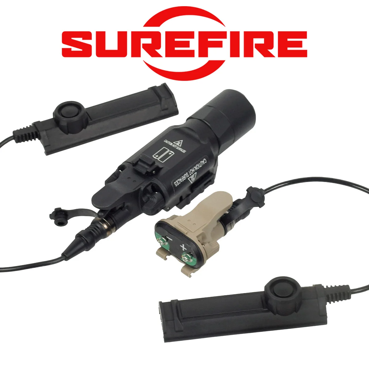 Фото Тактический фонарь SureFire X300 X300U X300UH-B XH35, светодиодный охотничий фонарь, подходит для 20-мм планки Picatinny, для Glock 17, тактический фонарь-скаут №5
