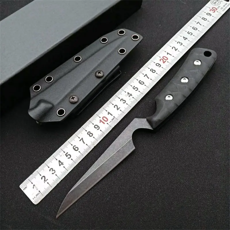 

Trskt Bladetricks Fratello Tactical Knife Hunting Camping Knives D2 Blade G10 Handle Edc Survival Tool With Kydex Dropshipping