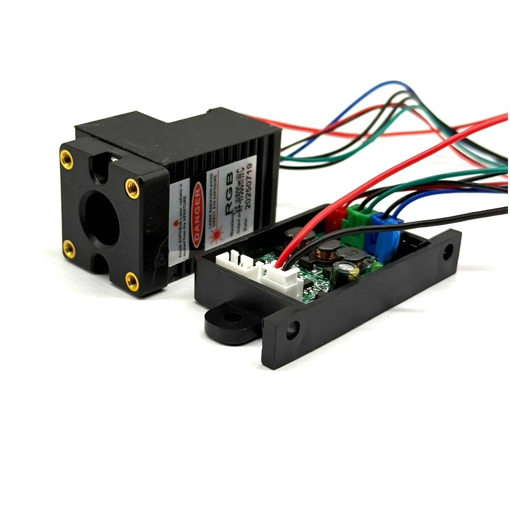 

Комбинированный лазерный модуль белого света RGB 500 МВт с толстым лучом, полноцветный лазерный генератор красного/зеленого/синего цвета