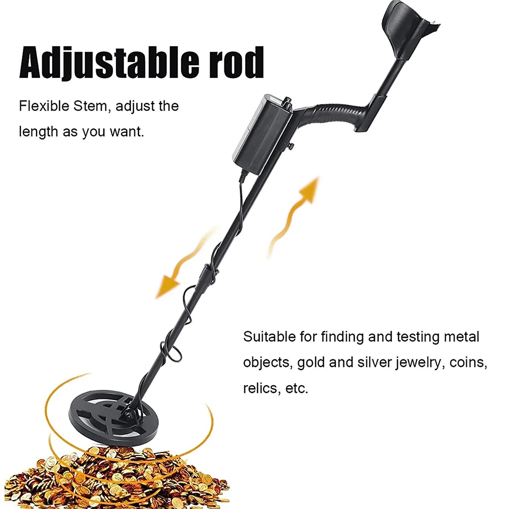 

GT6500 Detecting Pinpointer Waterproof Metal Detector Underground Professional Depth Search Finder Gold Detector Treasure Hunter