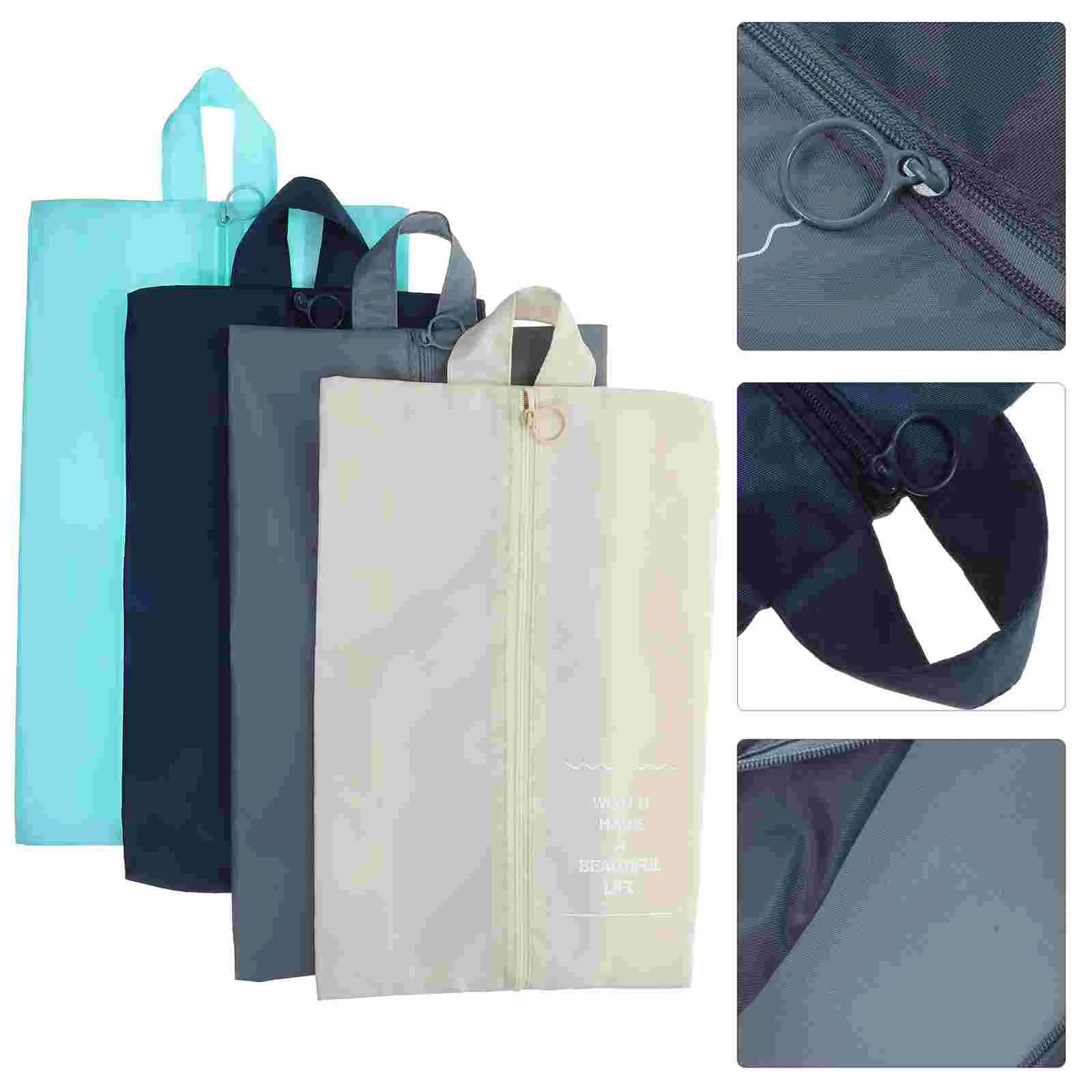 Shoes Dust Bag Travel Organizer Pouch Storage Zippered Sneaker Bags Multipurpose