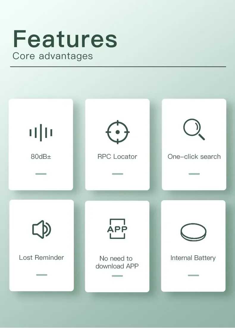 Bluetooth GPS-трекер замена воздушной бирки через Find My to Locate Bag бутылка карты кошелек